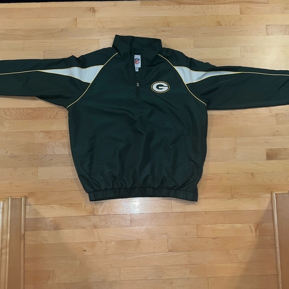 🟢⭐️🏈EUC Windbreaker | Embroidered | Official NFL Green Bay Packers | Men’s XL - Picture 2 of 9